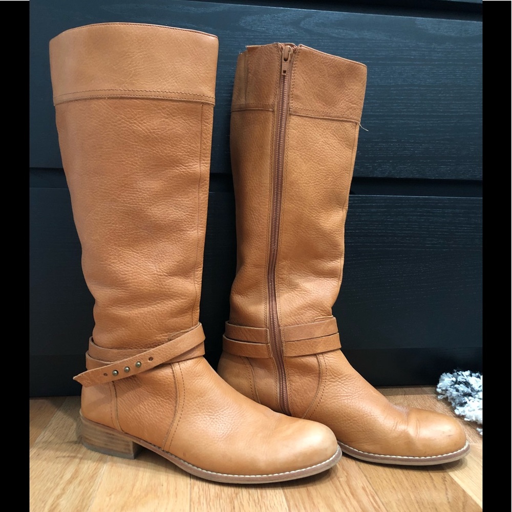 Lands End Light Brown Boots